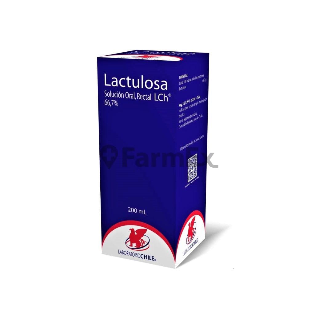 Lactulosa 66.7% x 200 mL Farmex-Pluxee-Persistente